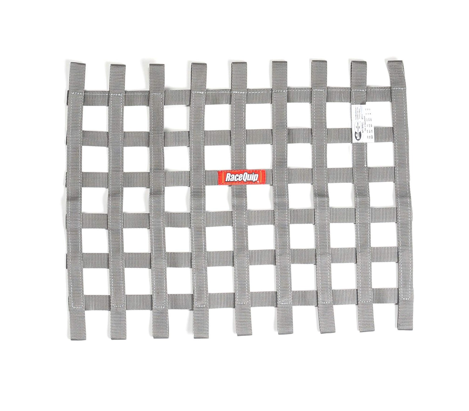 RACEQUIP 725065 Ribbon Window Net SFI Platinum 18 H X 24 W