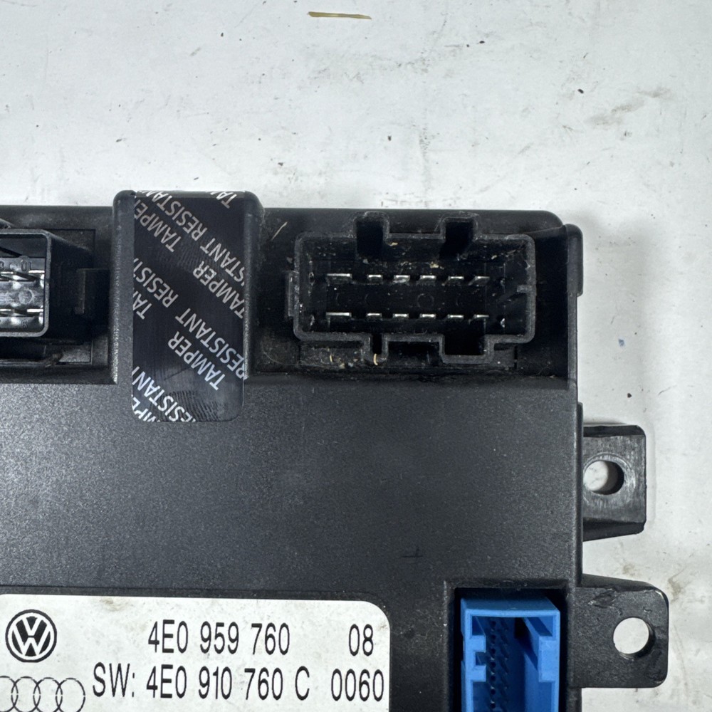 04-10 Audi A8 S8 Right Passenger Side Memory Seat Control Module OEM
