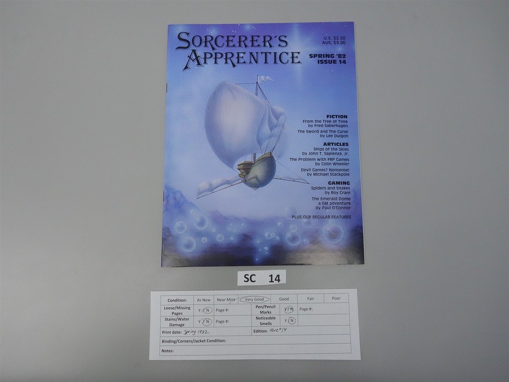 Sorcerer's Apprentice: Issue #14