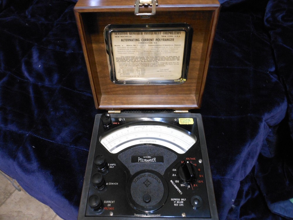 Sensitive Research Instrument Corp. Polyranger Universal AC/DC MODEL A