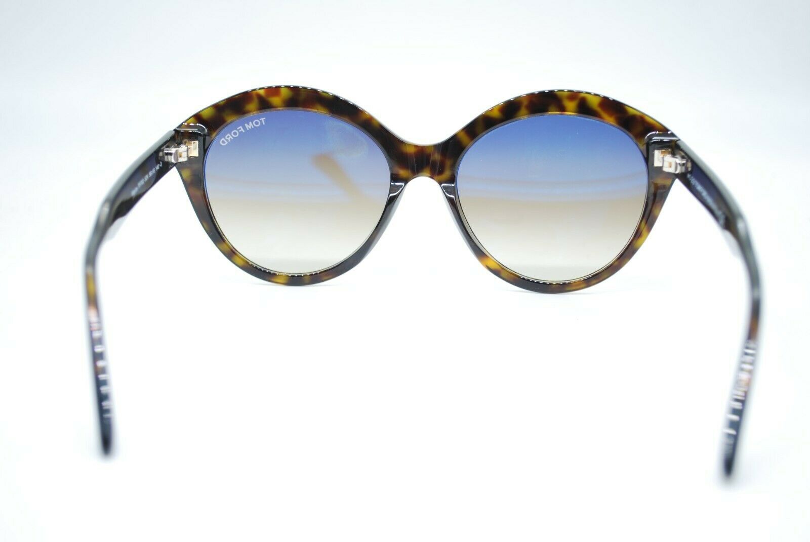 NEW TOM FORD TF 763-F 52K HAVANA BROWN GRADIENT AUTHENTIC SUNGLASSES 57-18