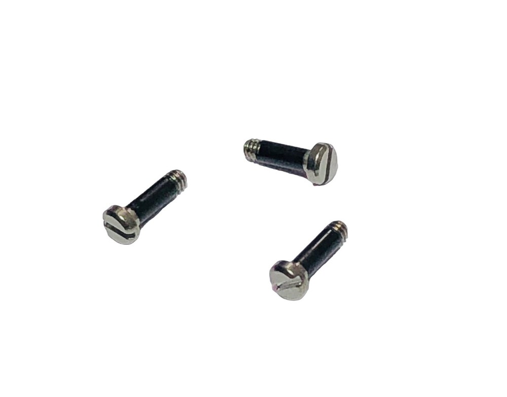 Prada PR 17WS Gunmetal Replacement Temple Hinge Screws Genuine