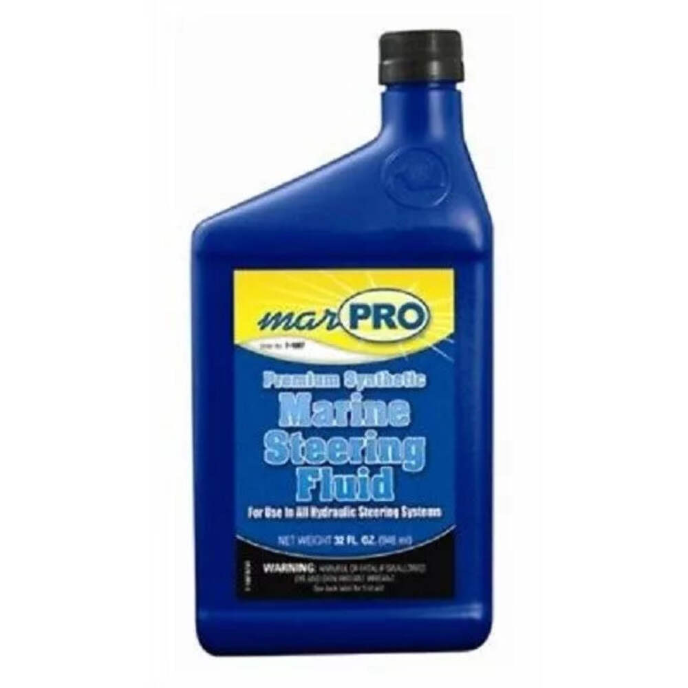 2 Pack - Hydraulic Steering Fluid Quart Replacement for Marine Steering Systems
