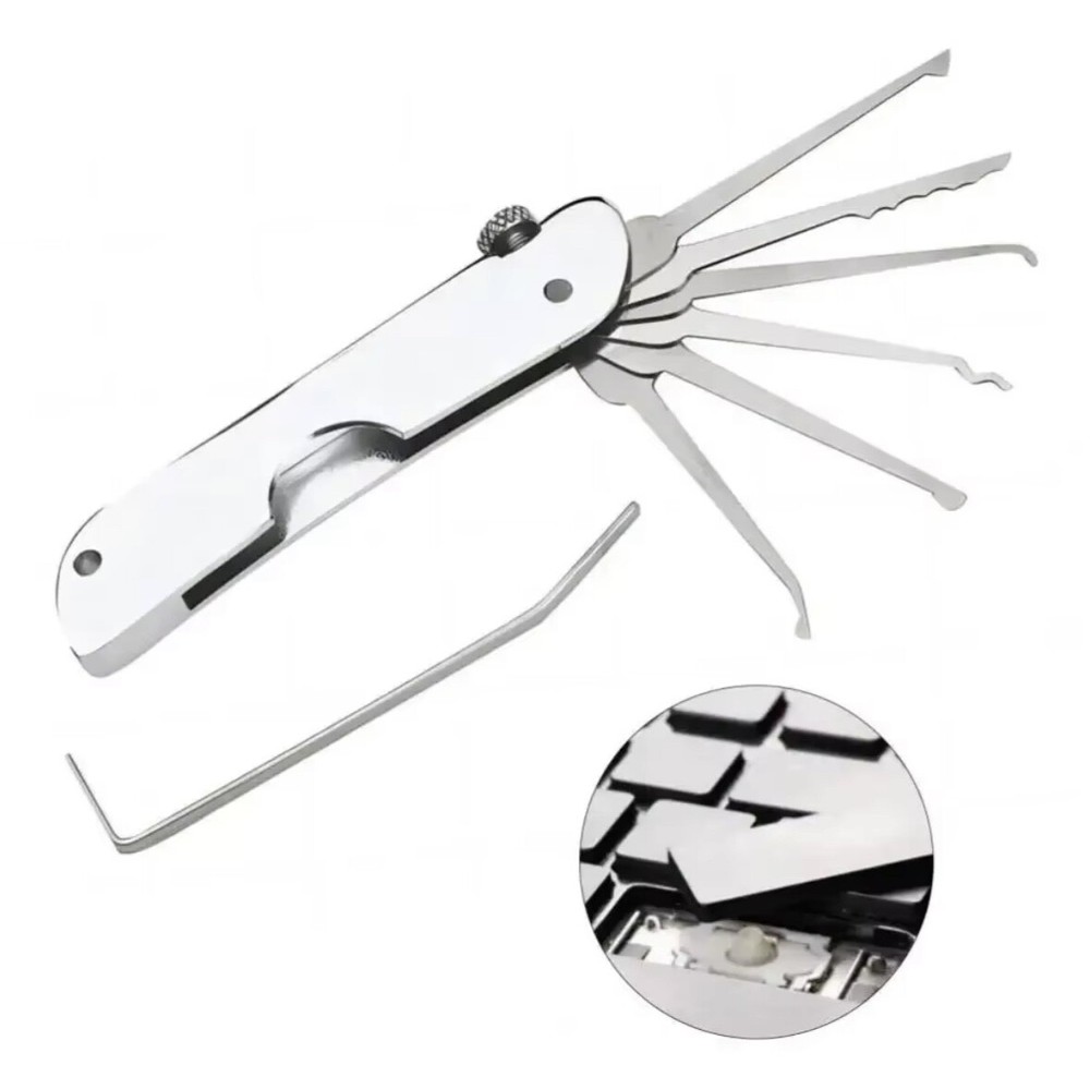 22Pcs Precision Stainless Steel Hook Extractor Tool –Long Handle Remover Kit DIY