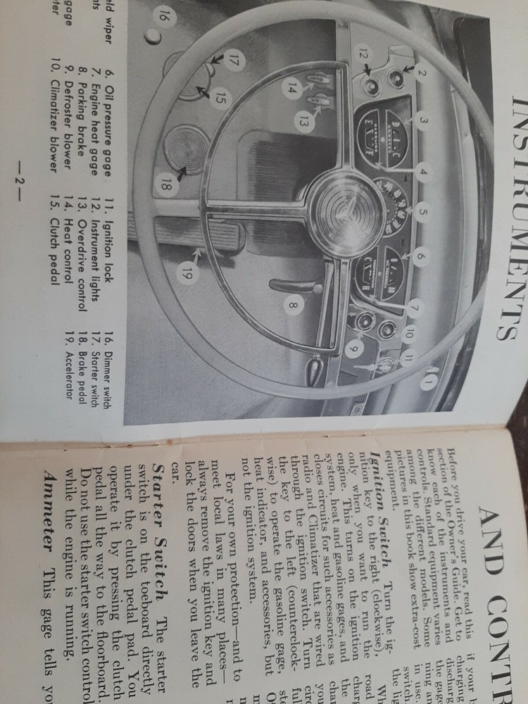 1953 Studebaker Manual And 1966 Studebaker Brochure