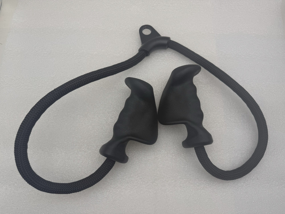 Upgraded Long Triceps Rope Pulldown Cable Attachments F Gym Bar *MISSING COVER..