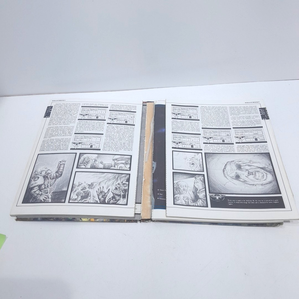 Warhammer 40’000 Rogue Trader 1987 Edition, Hardback Book ****READ***