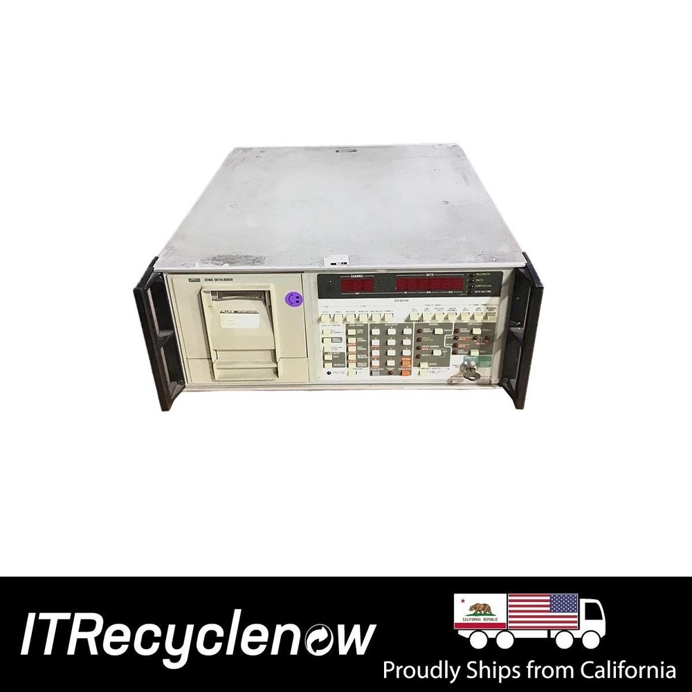 Fluke Data Logger Data Analyzer Multi Function 2240C 6 Slots Input Options