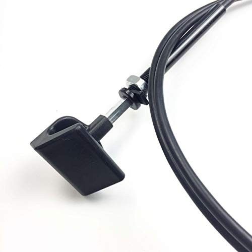 JSD 912-048 Front Hood Pop Release Latch Pull Cable with Handle fit for 2000