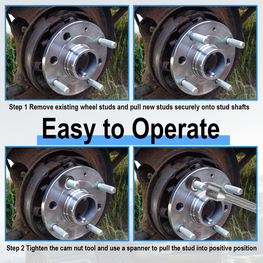 ecocstm 22800 Wheel Stud Installer, Tire Tool, Studs Installer...