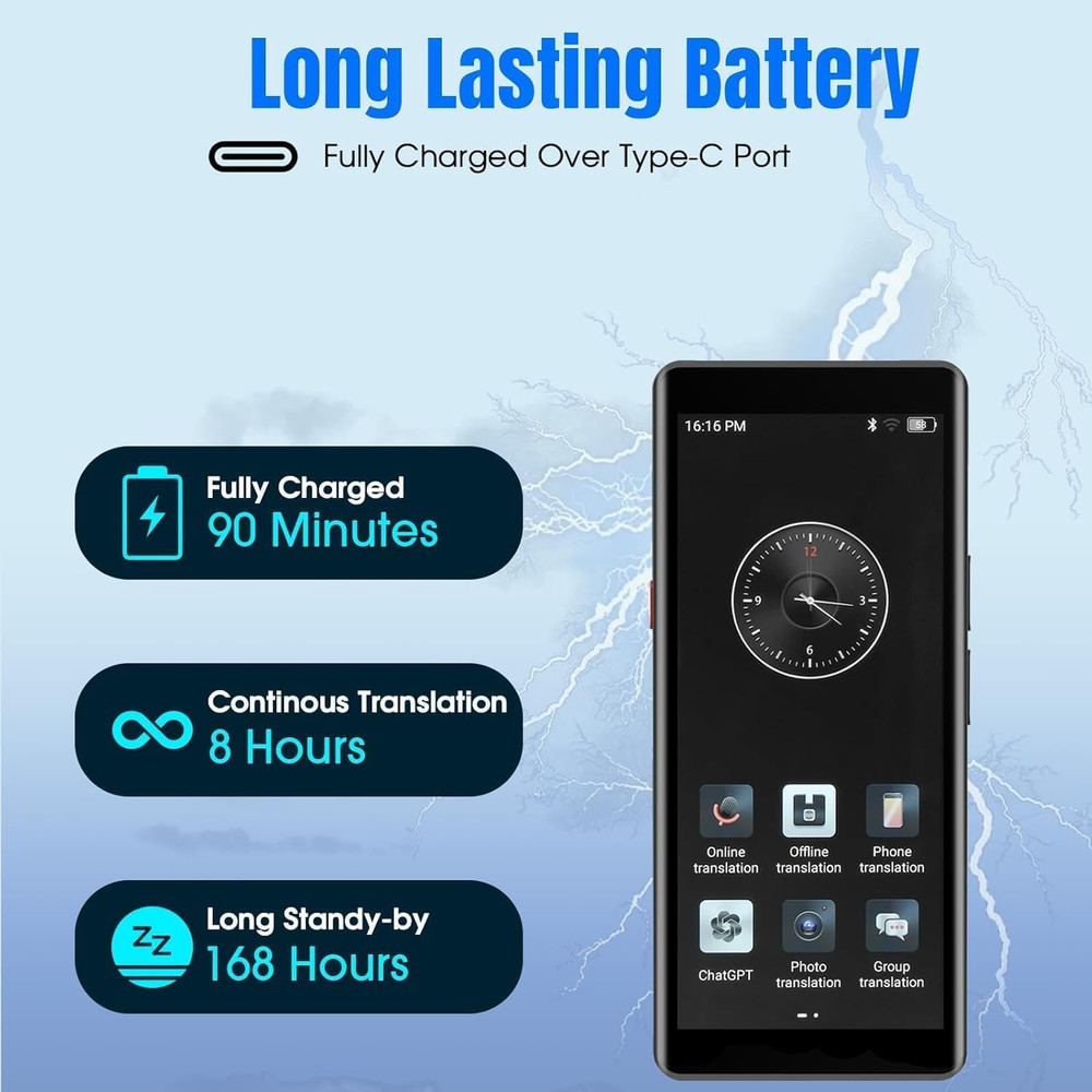 2025 Language Translator Device: Offline/Real-Time/High-Accuracy Device with ...