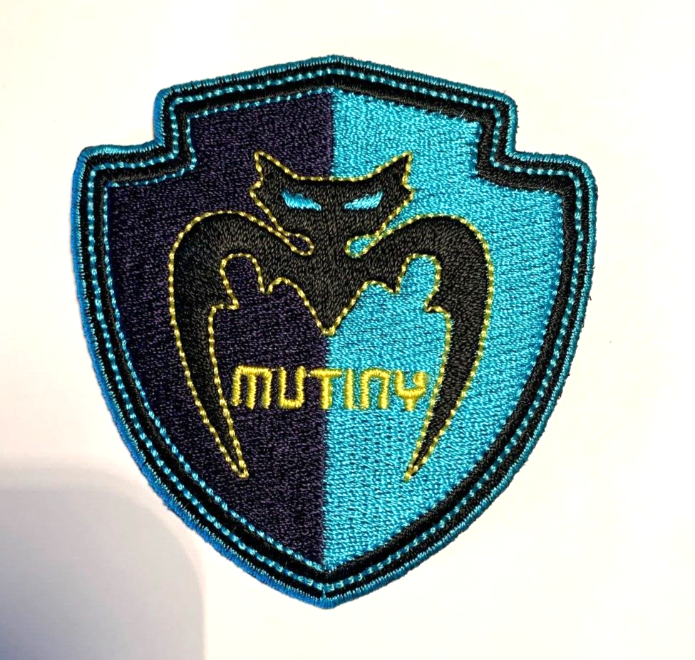Mutiny soccer patch mutiny patch tampa bay mutiny patch soccer patch iron or sew