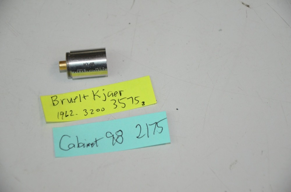Bruel & Kjaer 3575 AO-3575 10 db Attenuator Audio Testing