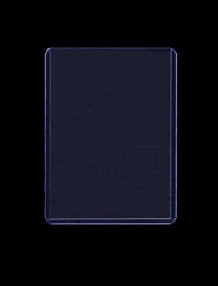 Regular 35pt 3x4 Toploaders Clear With Protective Film And Sleeves 100 Bundle