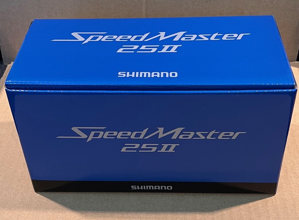 NEW SHIMANO SPEEDMASTER 25 II TWO SPEED REEL *U.S SELLER* FREE USPS SHIPPING!