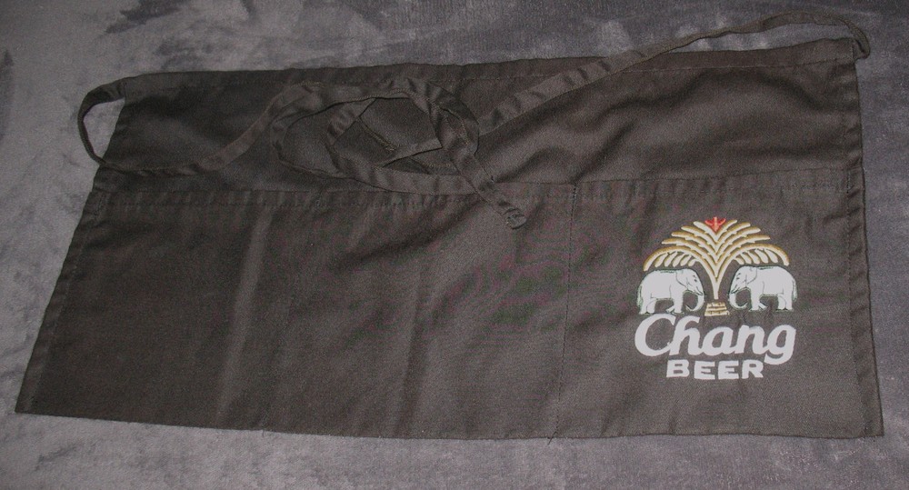 Chang Beer Original 3 Pocket Server Apron