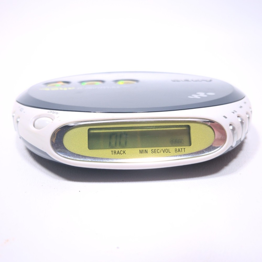 Sony CD Walkman D-EJ360 Portable Disc Player – Blue – Tested Working