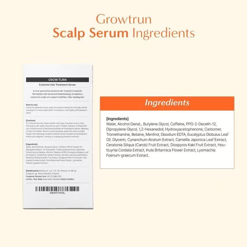 Lilyeve Growturn Hair Growth Serum with Built in Brush for Hair Growth & Thicken