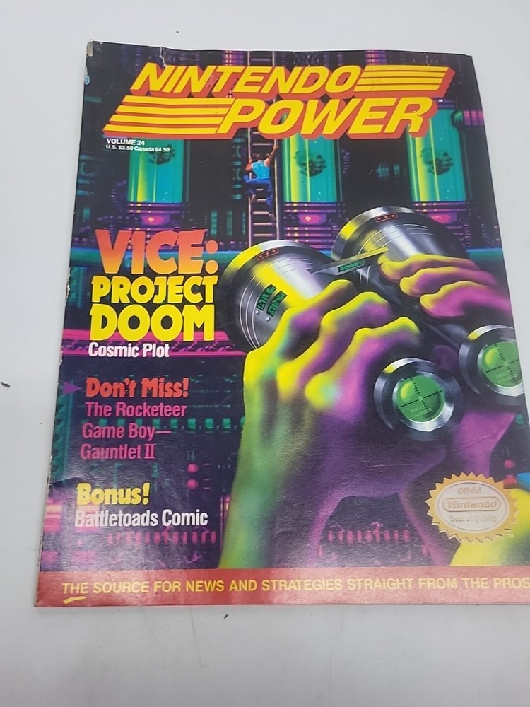 Nintendo Power (Volume 24) Vice: Project Doom No Poster