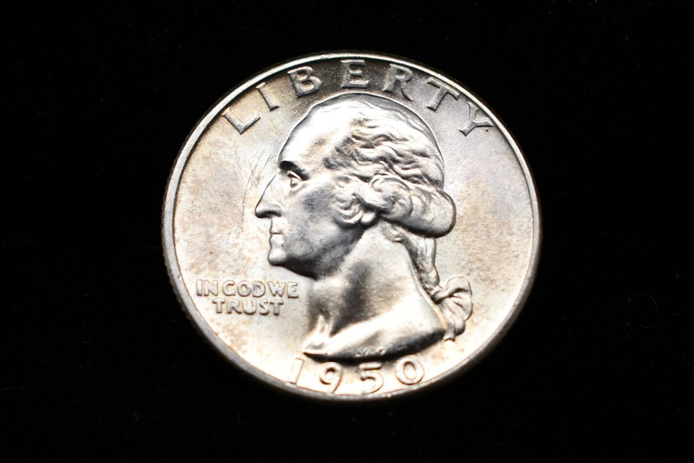 1950-D Washington Quarter #EB14801