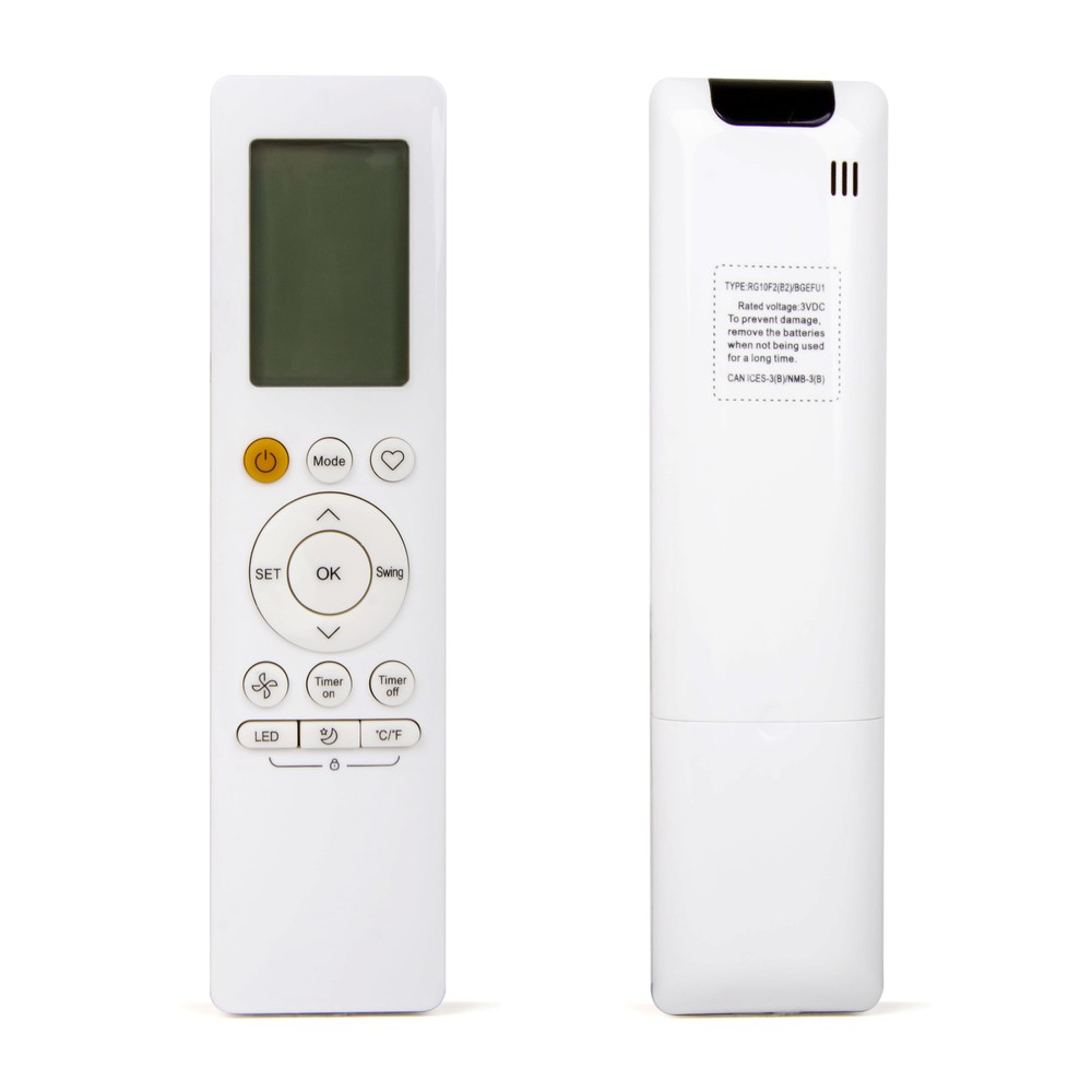 Replacement Remote Control for Midea U-Shaped Smart Window Air Conditioner