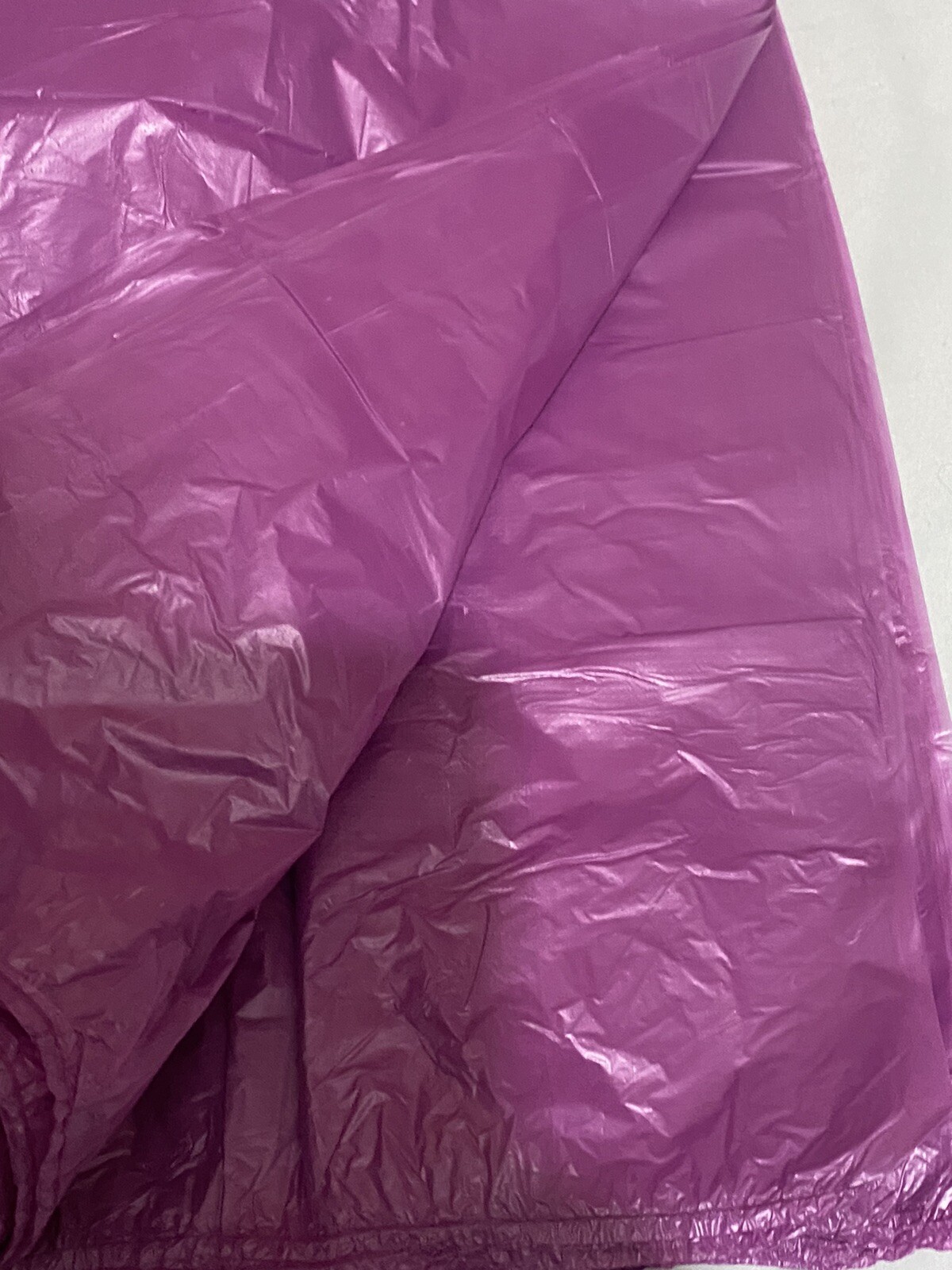 Bags 1/6 Large 21 x 6.5 x 11.5Purple T-Shirt Plastic Grocery Shopping Bags