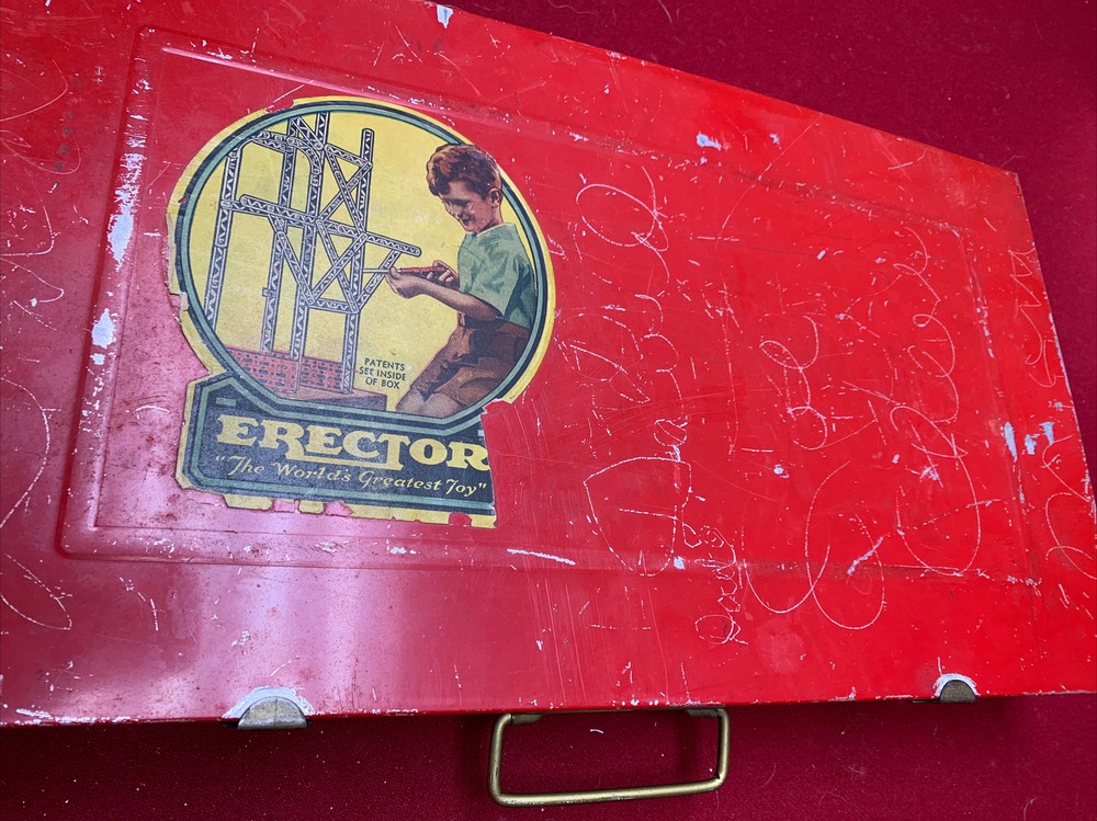 A.C. Gilbert copmany 7 1/2 erector set Vintage