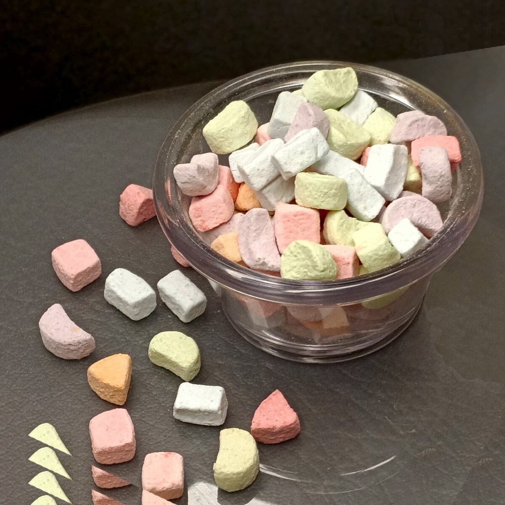 Dehydrated Cereal Marshmallows Assorted Colors 1/2 lb Bag