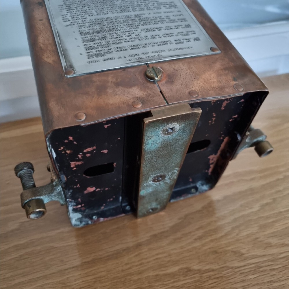 Naval Compass John E. Hand & Sons Copper Cased Maritime American