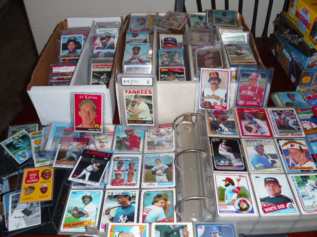 BLOWOUT SALE OF OLD VINTAGE BASEBALL CARD COLLECTION! ORIGINAL UNOPENED PACKS!