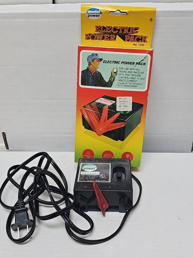 Model Power Electric Power Pack No. 1250-