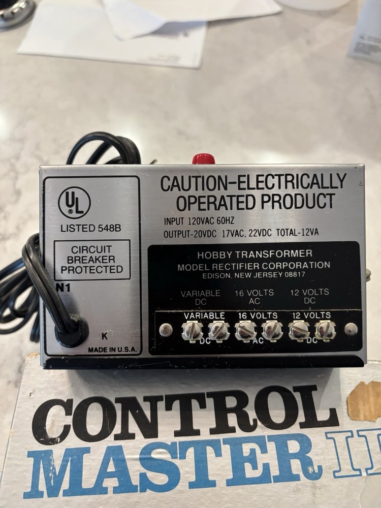 Control Master Model Train Controller