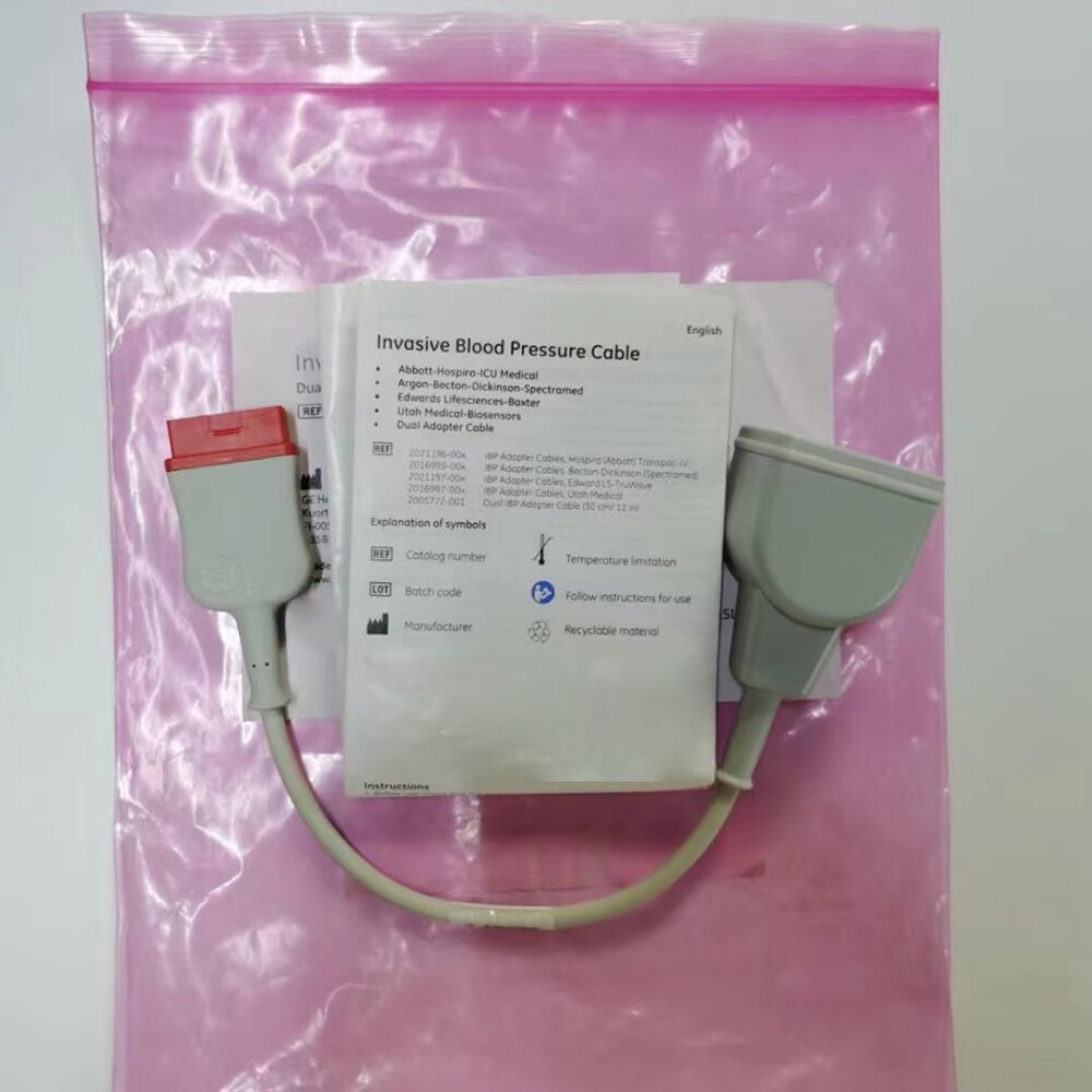 2005772-001 30cm IBP Adapter Cable Replacement for GE