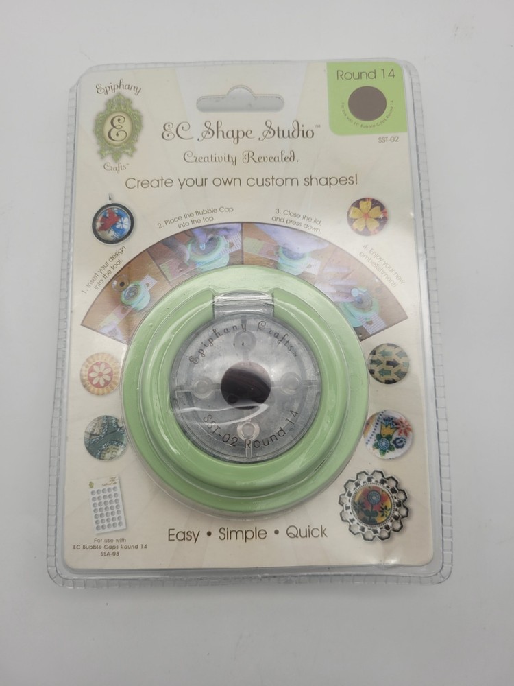 Epiphany Crafts Shape Studio Round 14 SST-02 New in Package