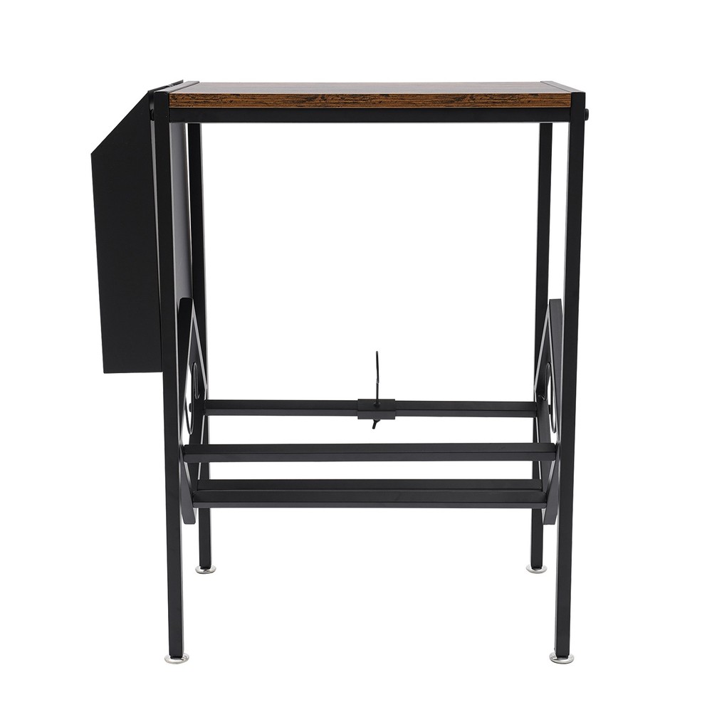 Modern Large Record Storage Rack Double Record Rack, Floor-standing Record Rack
