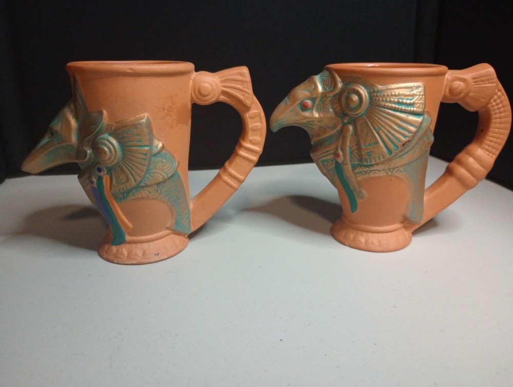 Stargate Anubis & Horus Collectable Mug Ceramic -1994 Applause