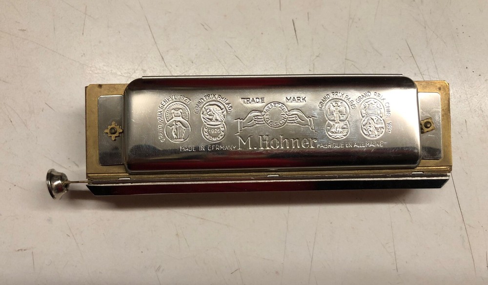 Vintage Hohner Chromonica Chromatic Harmonica 260 C With Original Case