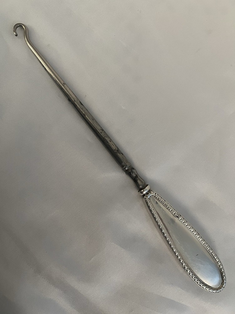 Samuel Boyce & Son Late Victorian Boot Lace Hook 925 Handle