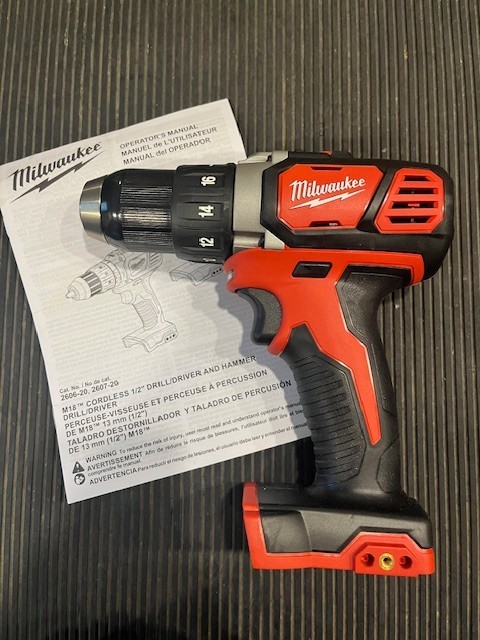 Milwaukee 2606-20 M18 Compact 1/2" Drill Driver