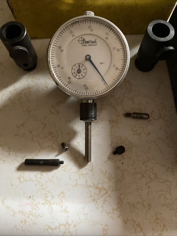 CENTRAL TOOL CO Dial Indicator Gage Made In The USA
