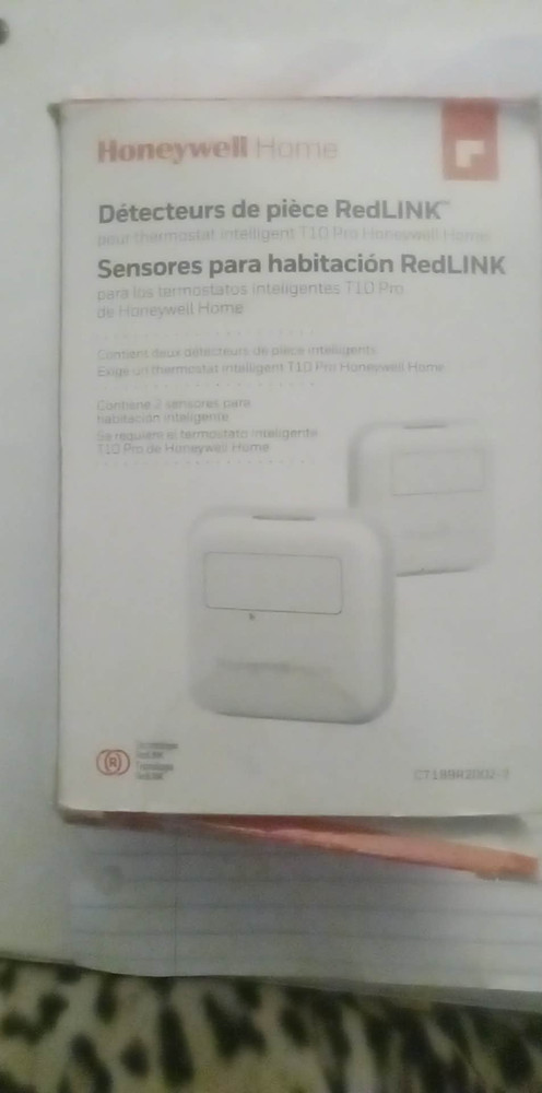 Honeywell 2 Pack RedLINK Room Sensor C7189R2002-2 2 Pack