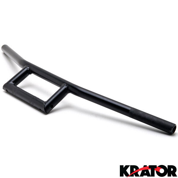 Motorcycle 7/8" Box Style Bar Handlebar Black For Custom Chopper Bobber Tracker