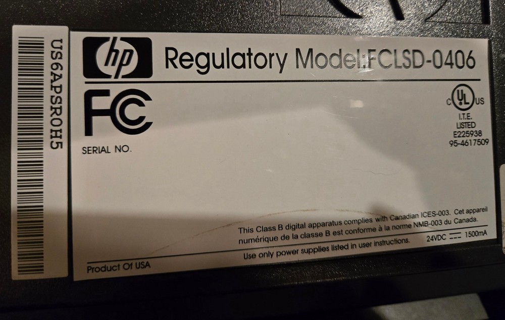 HP Hewlett Packard ScanJet 5590 Flatbed Scanner, Tested Working