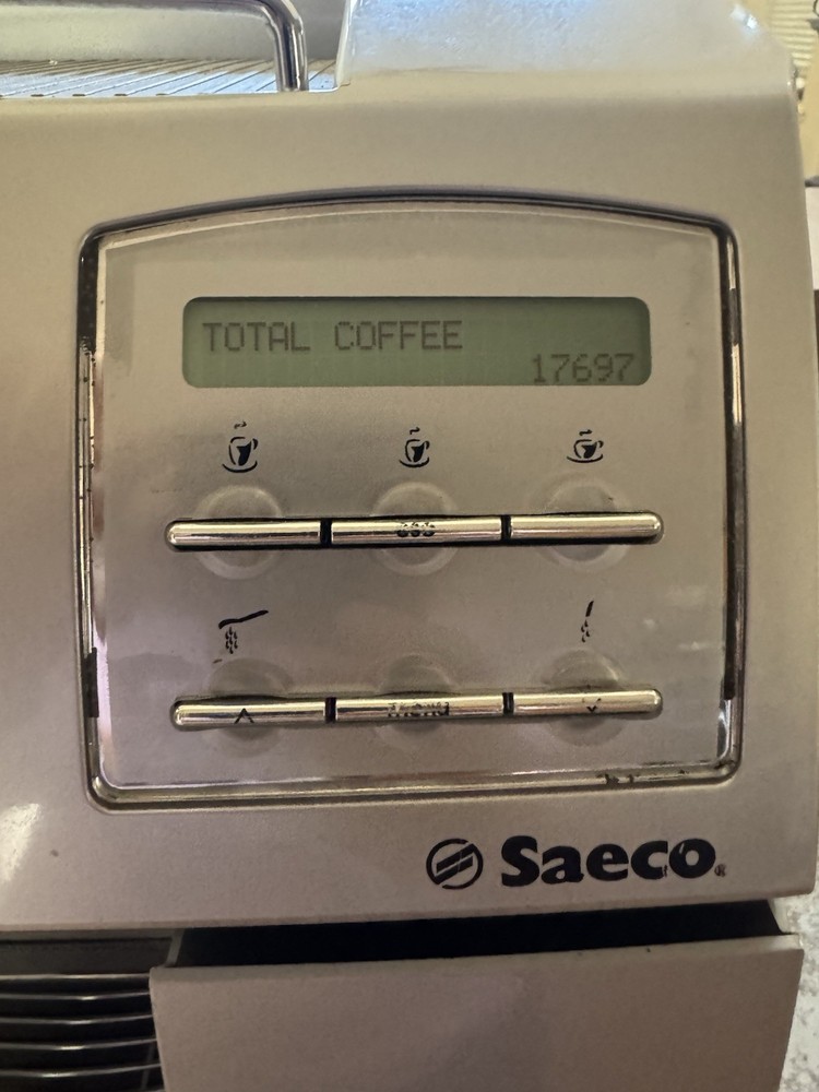 Saeco Magic Comfort Plus Super Automatic Espresso Machine Tested and Works