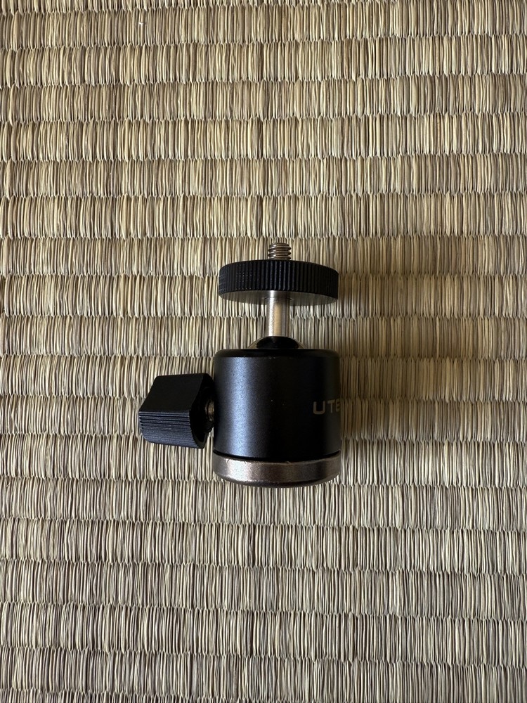 UTEBIT Ball Head with 1/4" Thread Mount 360 Degree Rotatable