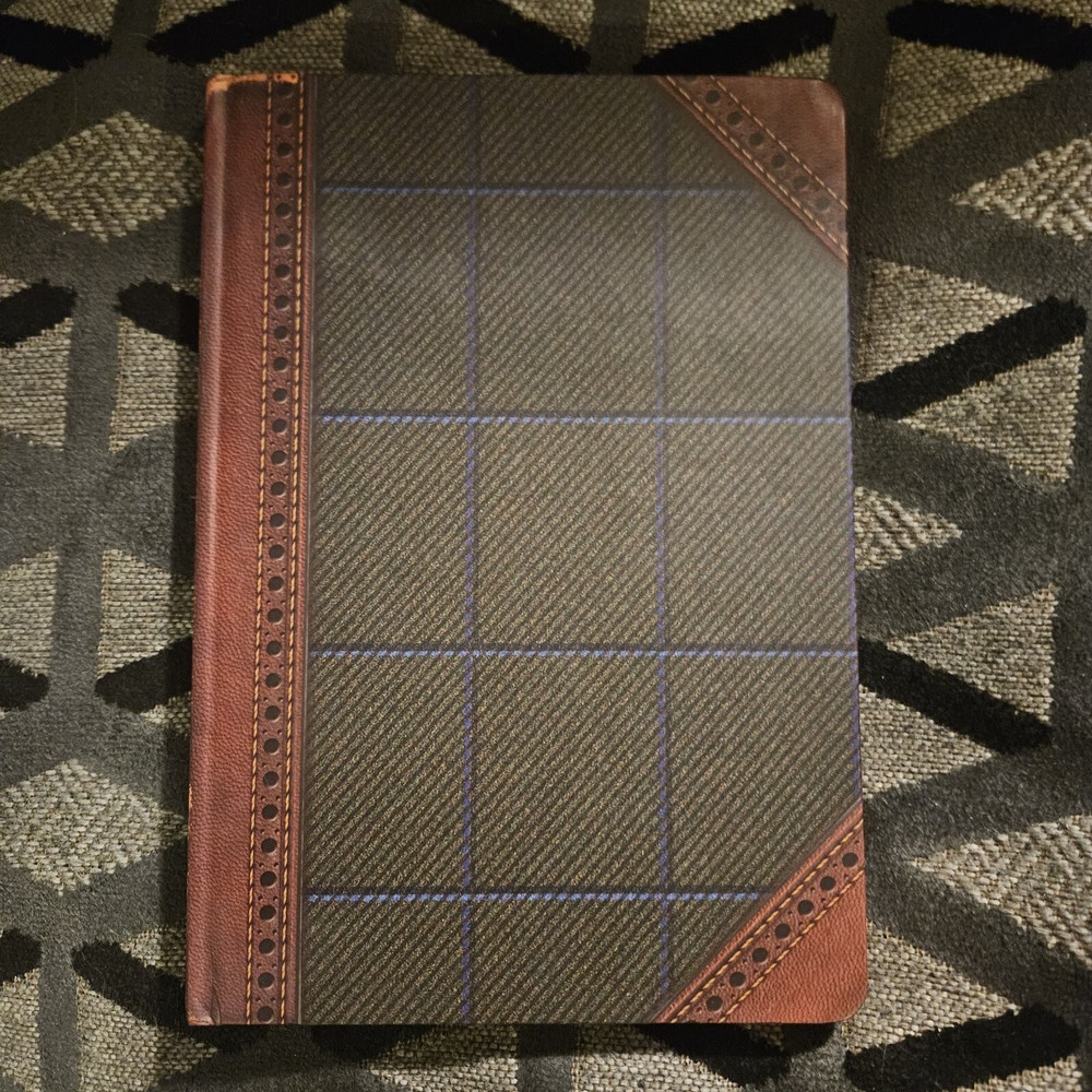 Ted Baker Tweed Lined 192 Page Journal Logbook NWT