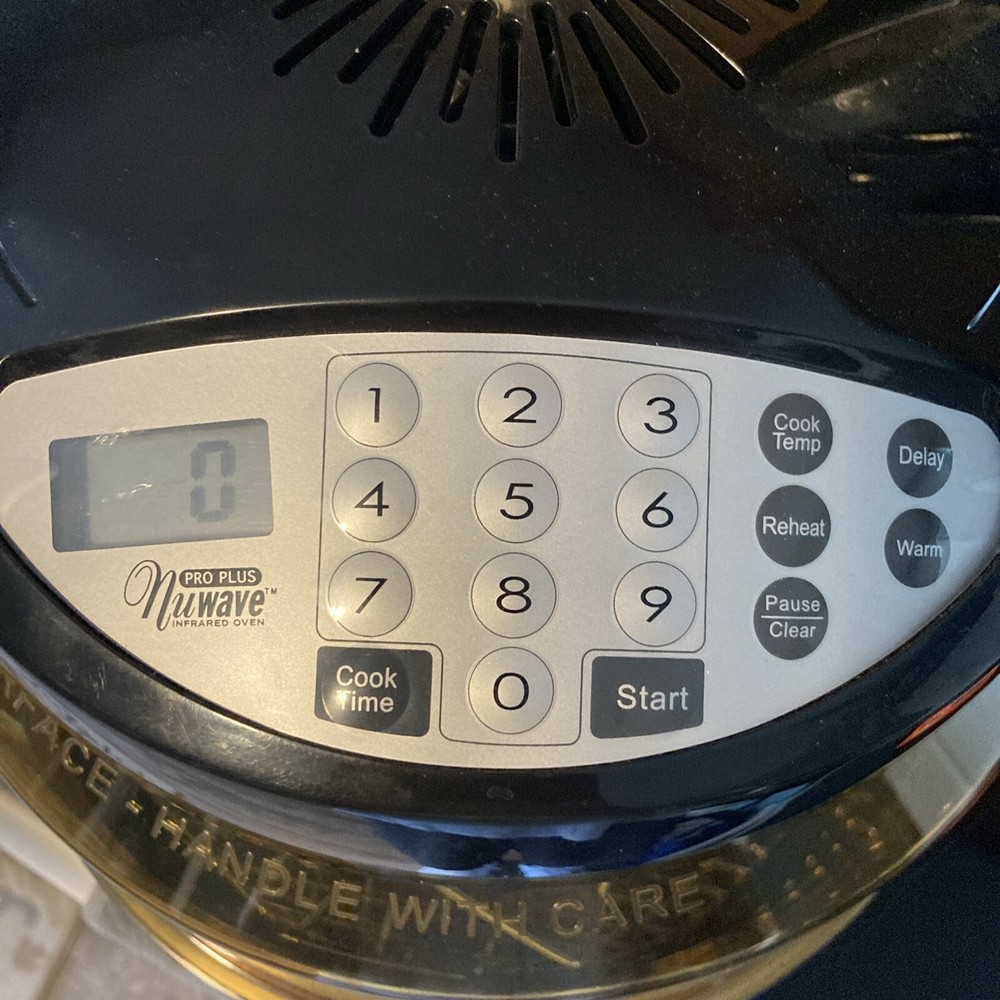 NuWave 20602 Pro Plus Infrared Oven Stainless Extender Ring READ DESCRIPTION