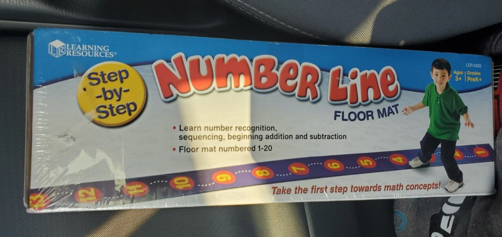 Learning Resources Step-by-Step Number Line 1-20