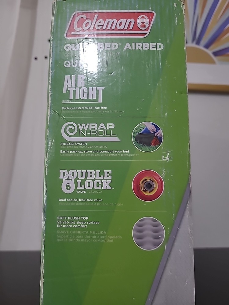 Coleman - Quickbed Aired 8 In - Size Queen