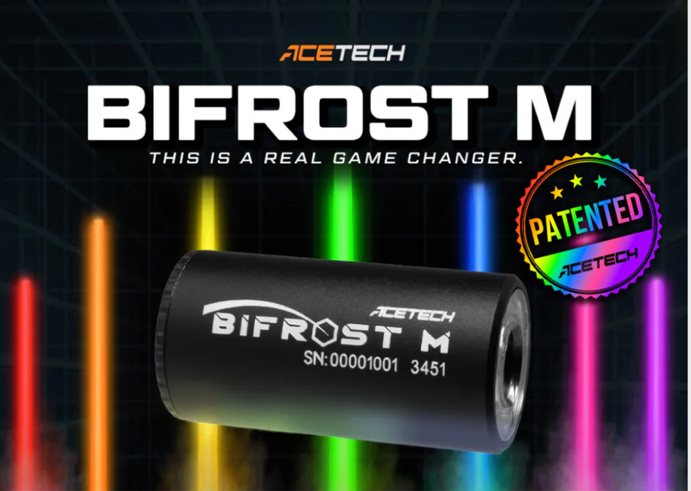 AceTech RAIDER w BiFrost module Muzzle flash Airsoft Tracer unit LED USB-C